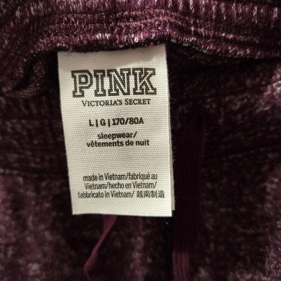 Victoria's Secret PINK Purple Soft Lounge Shorts Size: Large - Picture 2 of 3